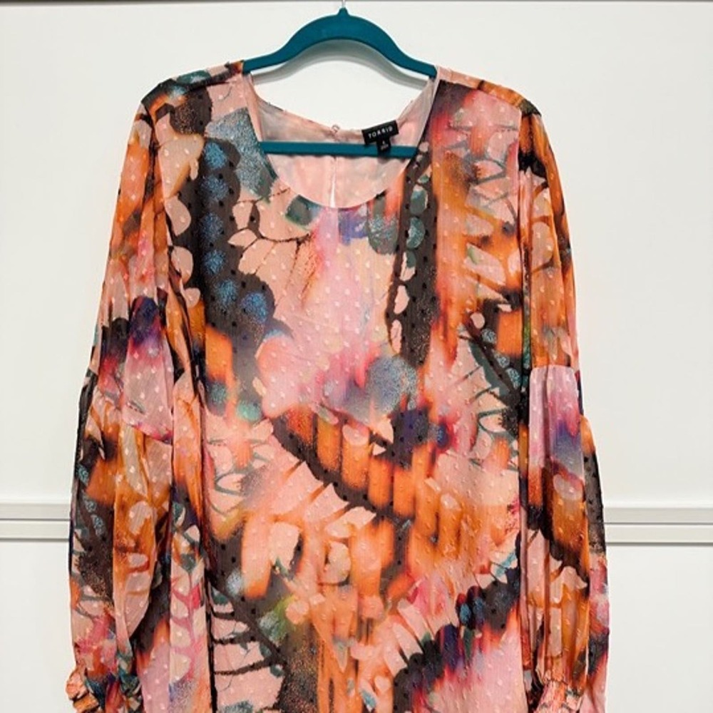 Torrid Floral Blouse